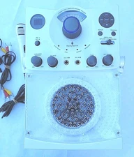 The Singing Machine White. SML385w Karaoke System w/LED Disco Lights - OPEN BOX