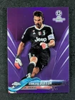 2017 Topps Chrome UEFA Champions League Soccer Purple Gianluigi Buffon #74 PSA 9