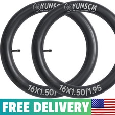 16x1.50/1.95 Heavy Duty Bike Tubes 16x1.5/1.75/1.90/1.95 SV32MM Schrader Valve
