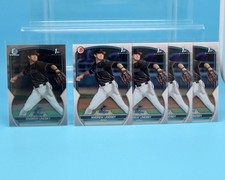 Andrew LINDSEY 2023 Bowman 1st Lot of (5)