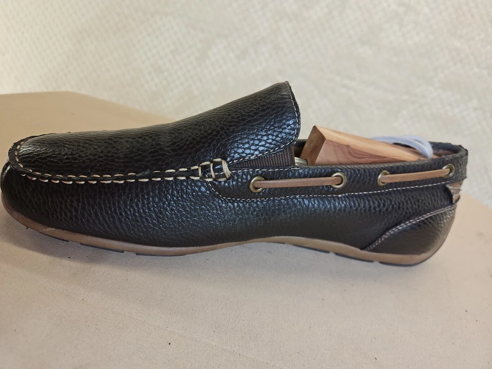 GBX Brown Driving Shoes Men's  9 M - Image 2 of 4