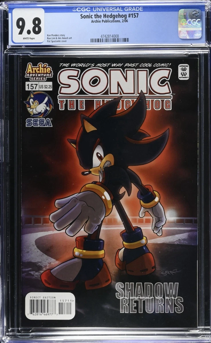 Sonic the Hedgehog 9.8 Near Mint/Mint Comics, Graphic Novels