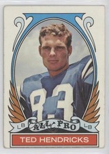 1972 Topps High # Ted Hendricks #281 HOF 7ut