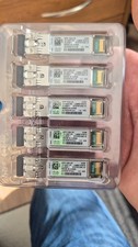 5x Genuine Cisco SFP-10G-LR 10GBASE-LR SFP Transceiver Module 10km SMF