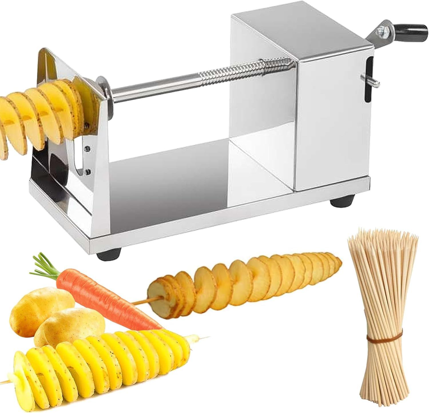 Taglia Patate a Spirale Manuale: Crea Snack Divertenti in Casa