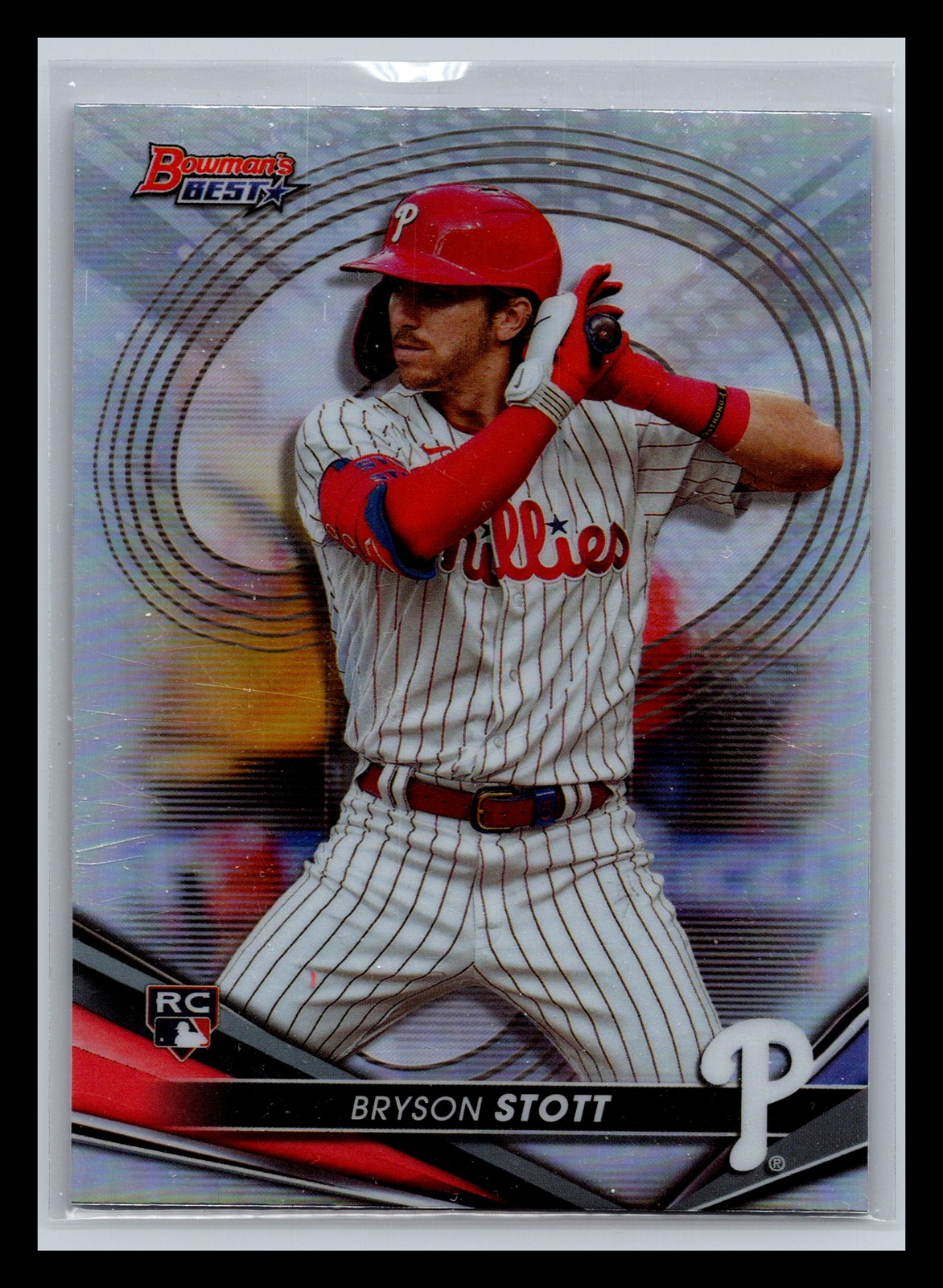 Bryson Stott Philadelphia Phillies #2 Bowman 2022 Bowman's Best Refractor