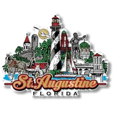 St. Augustine City Magnet by Classic Magnets
