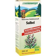 SALBEI SAFT Schoenenberger Heilpflanzensäfte...
