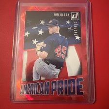 2018 Donruss #AP24 Jon Olsen USA  American Pride Red (#136/149)⚾️NM/MT