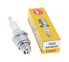15600-Bougie d''allumage BPR6HS NGK compatible avec MALAGUTI CROSSER 50