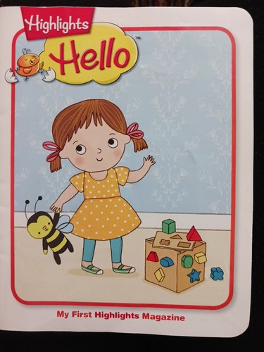 Highlights HELLO My First Magazine Lot of 12 Wipe Clean Pages & String Bound - Picture 4 of 18