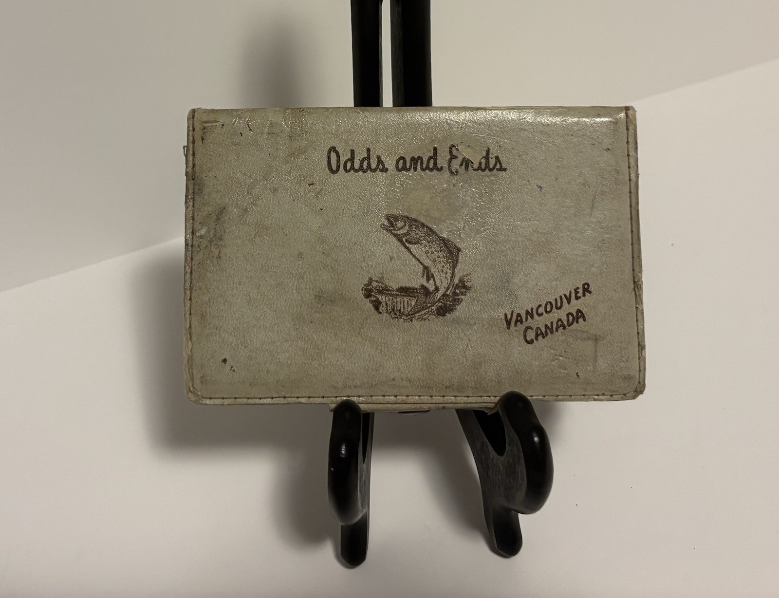 VINTAGE Fly Box Odds & Ends Vancouver Fishing Tackle Equipme