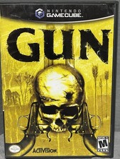 Vintage Nintendo Gamecube Yellow Gun Colton White Cowboy Complete Video Game