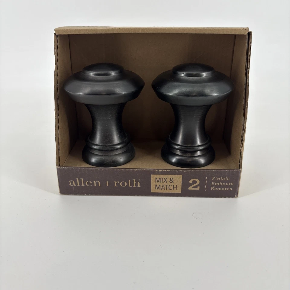 Allen + Roth занавески род трубы флероны пистолет металлический отделка #1239785 объем Pricin - Изображение 2 из 4