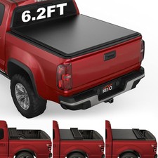 Quad-Fold Truck Tonneau Cover for 2015-2025 Canyon & Colorado 6.2FT (74in) Bed