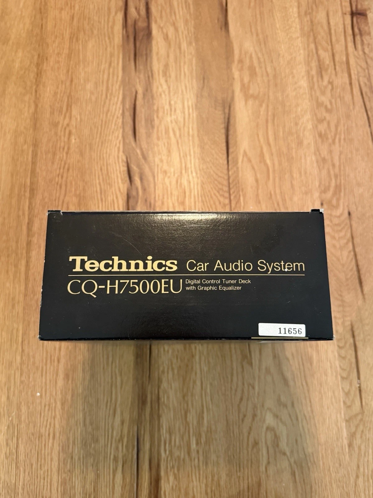 Technics CQ-H7500EU & CY-M125EU Car Radio Cassette Graphic EQ Amplifier - New 12