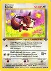 Pokémon TCG Eevee Jungle 1st Edition Card 51/64 Regular LP/MP