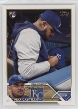 2023 Topps Series 1 SSP Image Variation Golden Mirror Max Castillo #251 lz7