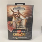 Revenge of Shinobi Sega Genesis, In Box, NO MANUAL, First Release box, Tested