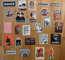 25x Oasis Aufkleber Sticker OASIS UK STICKER Liam Gallagher Noel Gallagher OASIS