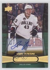 2013-14 Upper Deck Overtime Auto Jamie Oleksiak #18 Auto md3