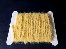 BUGGY CHENILLE - MUSTARD - Sm. 2mm - 5 Yd. pc. - Fly & Jig Tying Material - NEW!