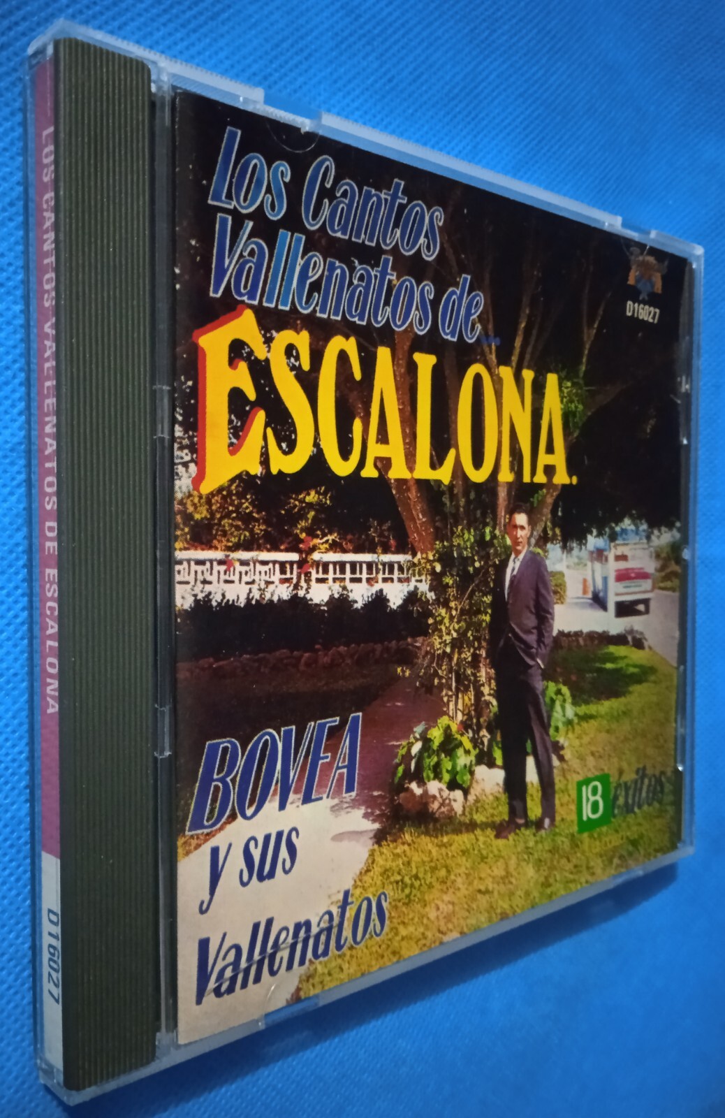Los Cantos Vallenatos de Escalona Bovea Y Sus Vallenatos 18 Exitos (CD-1991)