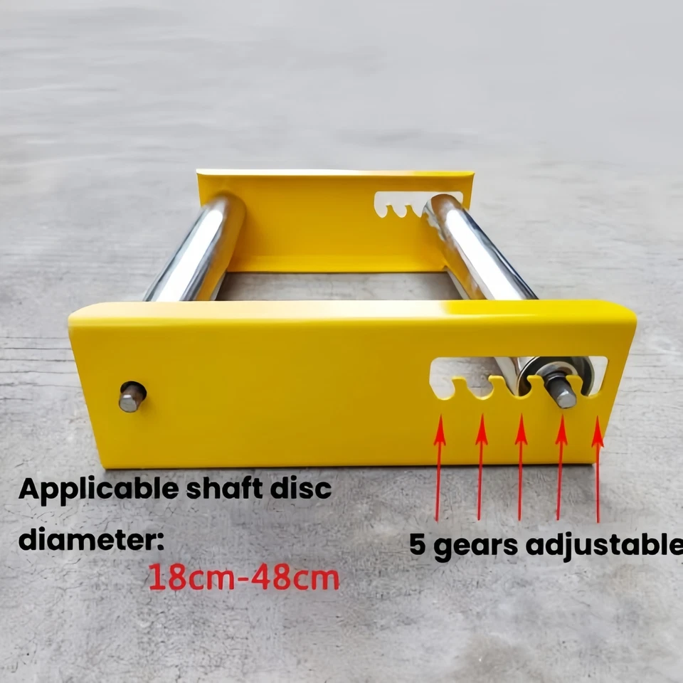 Kabelabrolle Kabelhaspel Abroller mit 5-Einstellbar Kabeltrommel Kabelabwickler - Bild 2 von 4