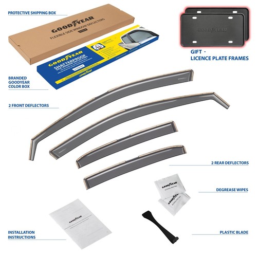 Rain Guards Vent Visors Shade for 2018-2024 Toyota Camry - Picture 6 of 7
