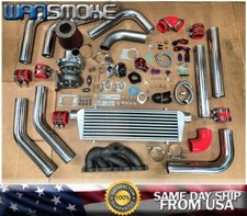Red 90-95 Mr2 Sw20 91-99 Celica 2.02.2l T3t4 .63 Turbo Kit Manifold Intercooler