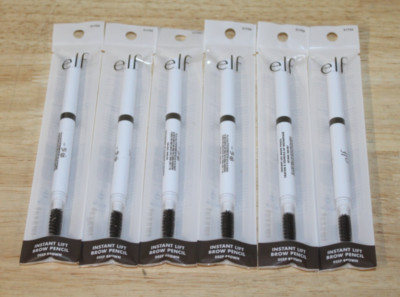 6 PACK ELF 21723 Instant Lift Brow Pencil Deep Brown