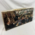 MASTERPIECE THE ART AUCTION BOARD GAME PARKER BROTHERS 1970  vintage complete