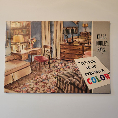 Vintage Alexander Smith Floor Plan Rugs- Clara Dudley Says booklet