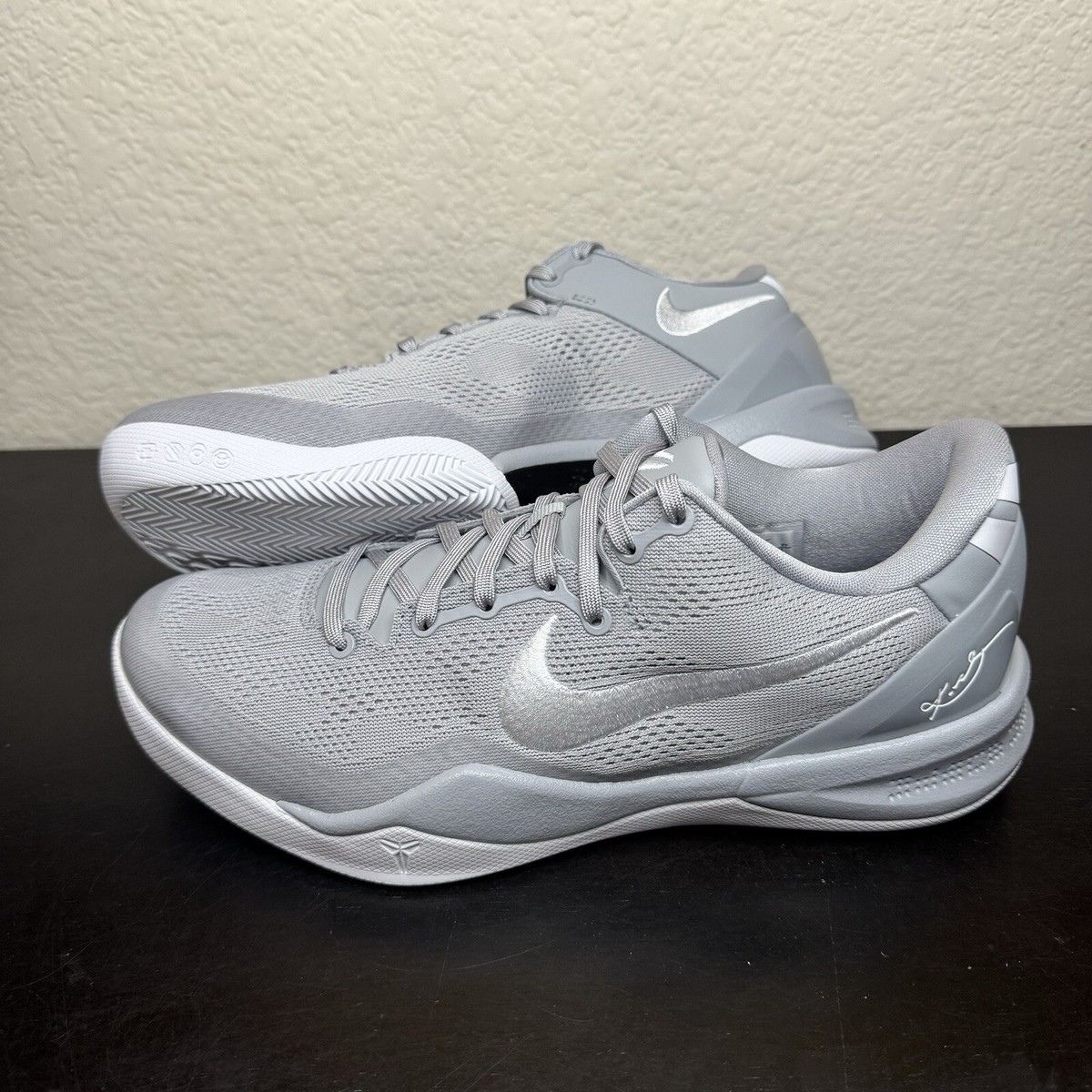 Nike Kobe 8 Protro College Wolf Grey Size 9.5 Men's Brand New! | eBay