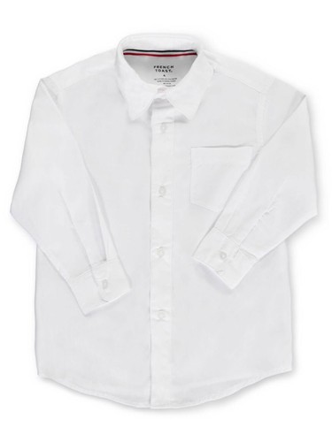 French Toast Little Boys' L/S Button-Down Shirt (Sizes 4 - 7) - Afbeelding 1 van 3