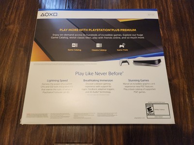 Sony PlayStation 5 with 24 Months of PlayStation Plus Premium