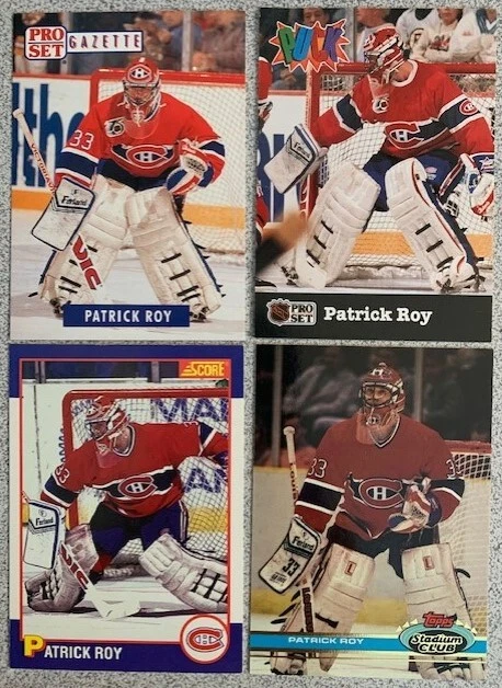 PATRICK ROY Montreal- 1991-92 Insert/Parallel/SP/Base Cards -You Pick -FREE S/H - Image 4 of 4