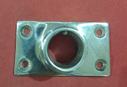 Attwood Boat Grab Rail Mount Base | Railing Fitting 7/8 Inch Stainless - Bild 4 von 4