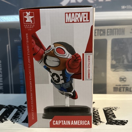 Gentle Giant Marvel Animated Skottie Young Captain America Falcon Statue New NIB - Picture 4 of 5