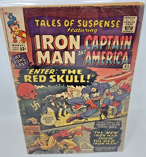 TALES OF SUSPENSE #65 1965 Atlas 2.5 1st Silver Age App Red Skull *