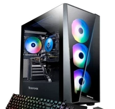 iBUYPOWER SlateMR Gaming PC, USED - Intel i5-12400F, 8GB DDR4 RAM, RTX 3050