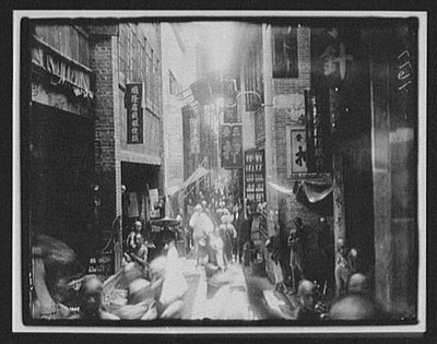 Tang Lang Street,Canton,Guangzhou,China,1895,William Henry Jackson,Photographer