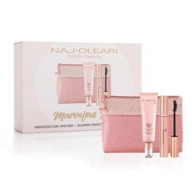 NAJ OLEARI MARVELOUS KIT MASCARA+SIERO+POCHETTE 