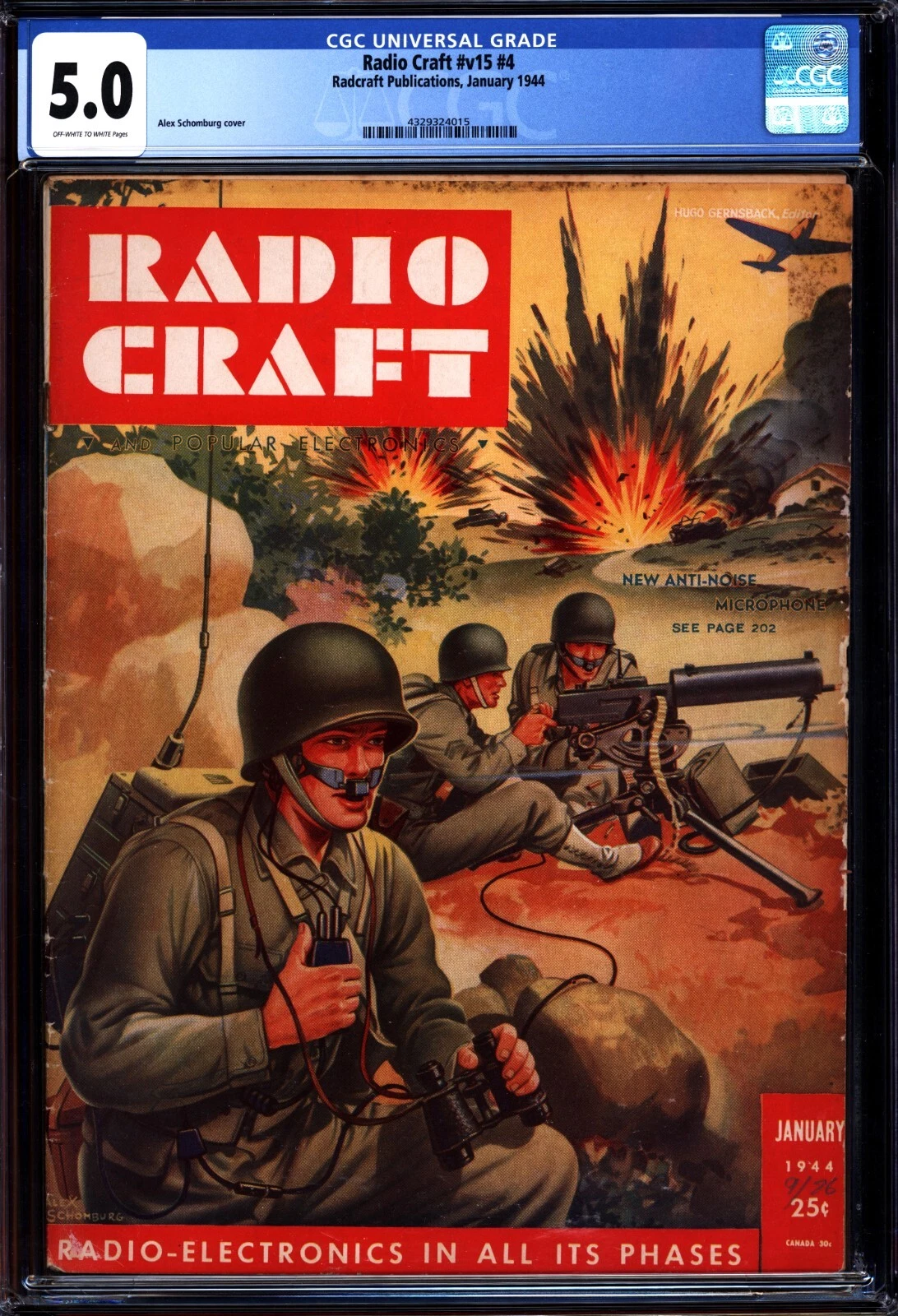 (CLOSED) CGC graded Pulps and a few Schomburg WWII Magazines. CHEEEEP ...