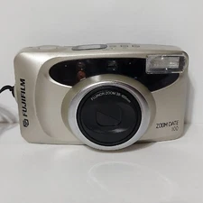 Fujifilm Zoom Date 100 35mm Point & Shoot Film Camera UNTESTED
