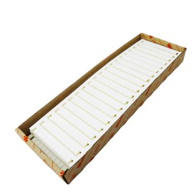 WEIDMÜLLER DEK 5/6 DEK5/6 terminal marker, 5 x 6 mm 160982 (800 pieces) -unused