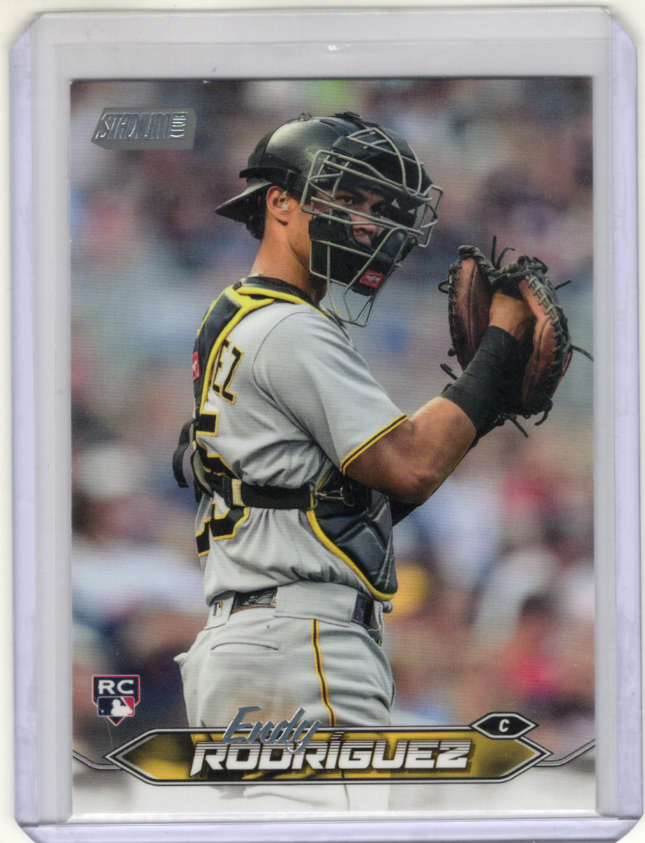Endy Rodriguez 2024 Topps Stadium Club RC #249 Pittsburgh Pirates
