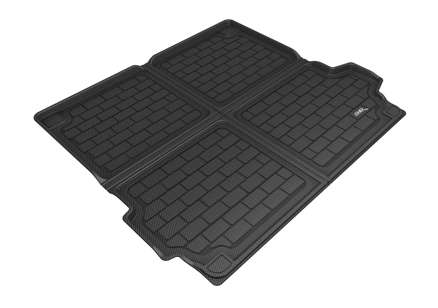 3D Cargo Mat For BMW X5 (G05) BEHIND 2ND ROW 201922 KAGU BLACK CROSS