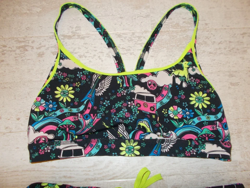 Funkita Bustier Bikini 38 Hippy Dippy Sports Top+Sports Brief sehr guter Zustand - Bild 3 von 4