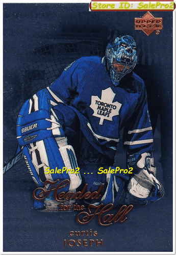 100++ CURTIS JOSEPH SINGLES INSERT JERSEY SIGNATURE LIMITED LOT .. YOU PICK LIST - Picture 47 of 86